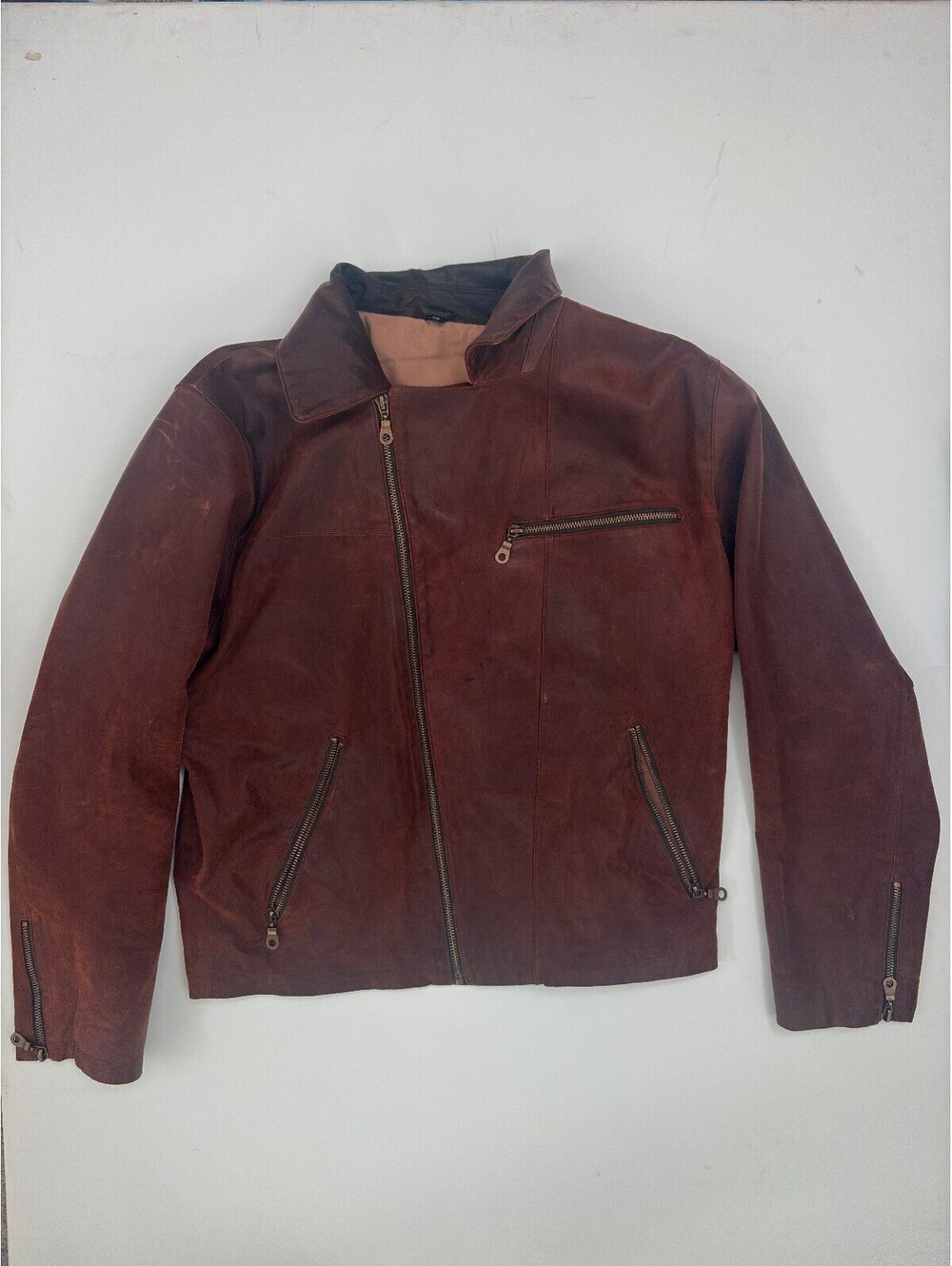 Hayward brown leather jacket